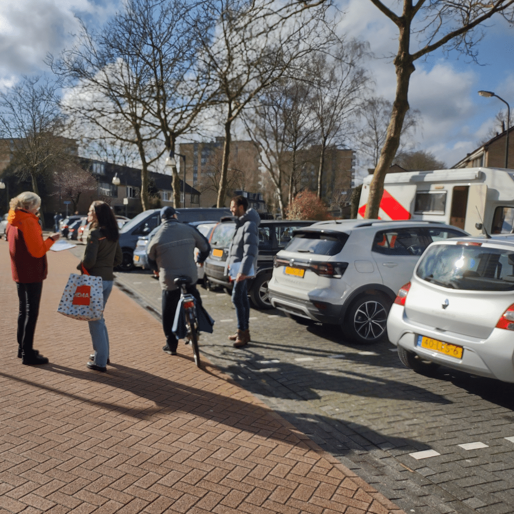 Interview op straat door Opiniepijlers